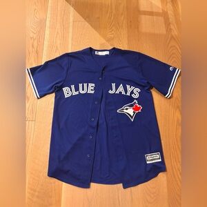 Majestic Blue Jays Blue Jersey